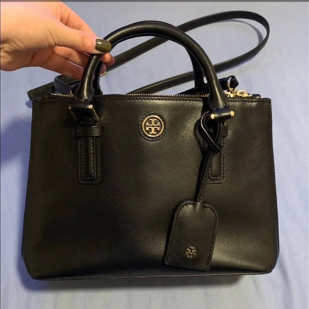 Tory Burch Robinson Mini Double Zip Tote